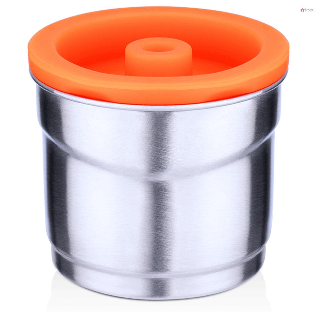 Capsule Café Réutilisable En Acier Inox 304 Pour Machine Illy Iperespresso - Économique Et Écologique | Rechargeable Goût Crème