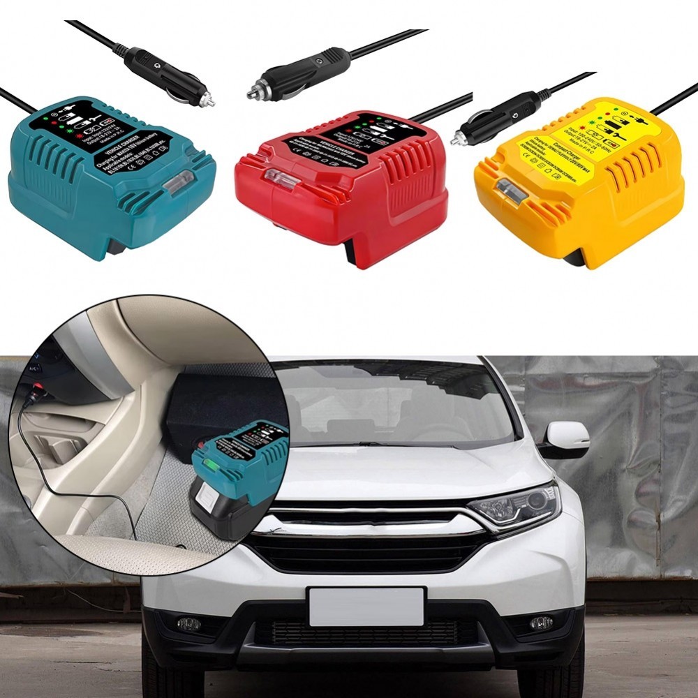 Efficient For 18V Lithium Battery For Charger with Vehicle Plug Design