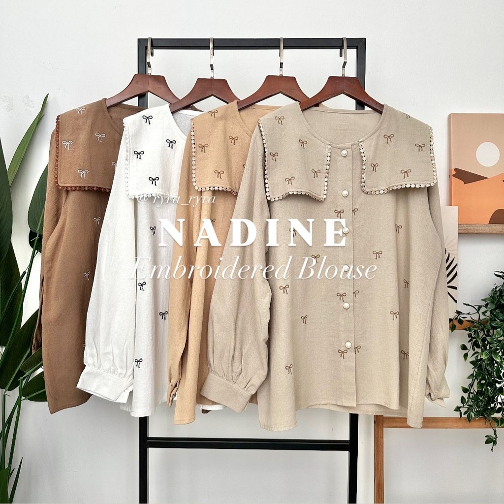 Nadine Printed Cotton Top