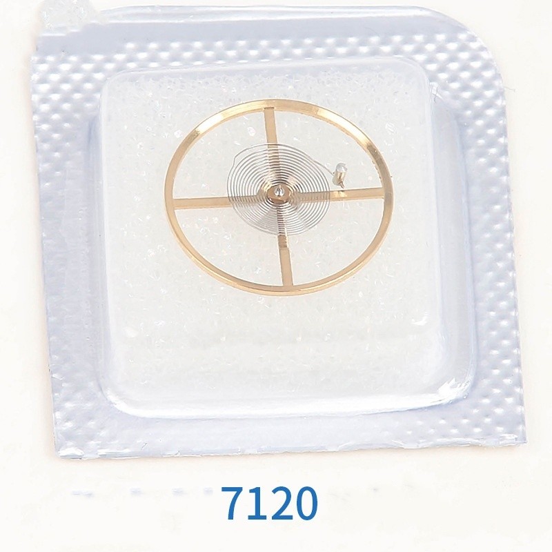 Balance Wheel with Balance Spring Watch Repair Part For 7120 Watch ...