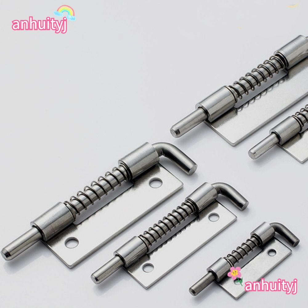 LANJ Spring Loaded Door Lock Bolts, Catch Lock Anti-theft Door Latch ...
