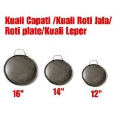 (ROUND/BULAT) 12” / 14” / 16” Kuali Capati / Kuali Roti Jala / Kuali ...