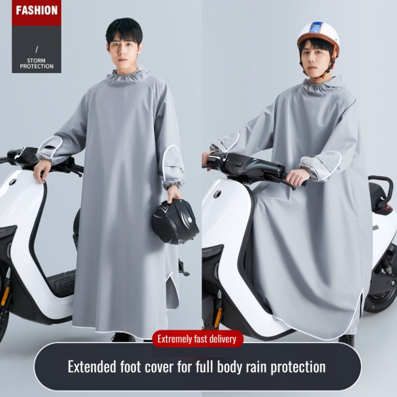 Cycling Raincoat Baju Hujan Waterproof Raincoat Tightened Cuffs Unisex ...