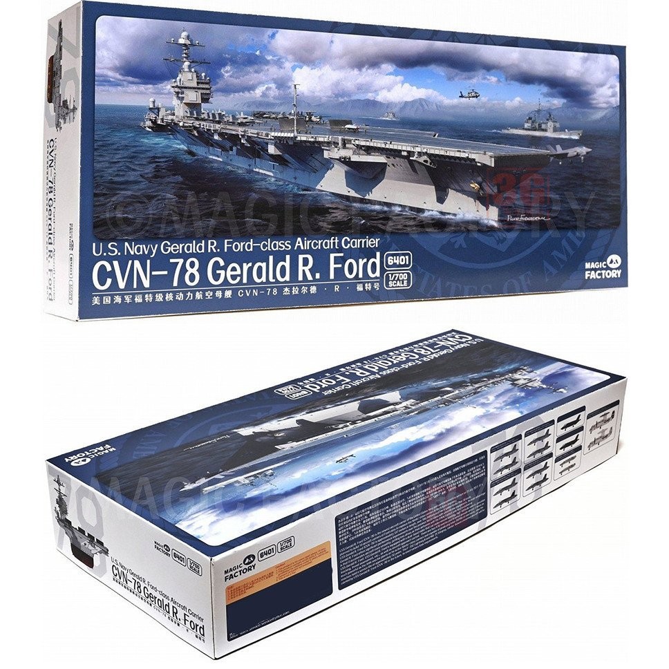 Magic Factory 6401 Ford Grade CVN-78 Gerald R Ford Aircraft Carrier ...