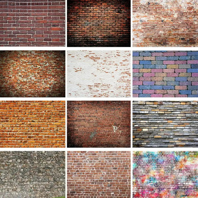 Brick Wall Theme Portrait Photography Backgrounds Food Baby Portrait ...
