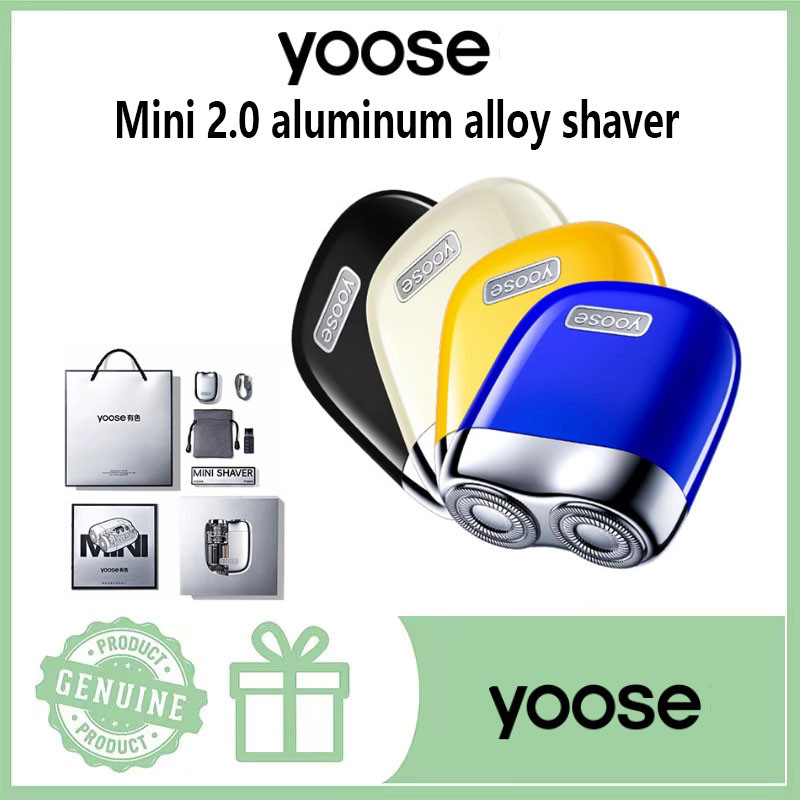 yoose Mini Shaver 2.0 Portable Electric Rechargeable Razor for | Shopee ...