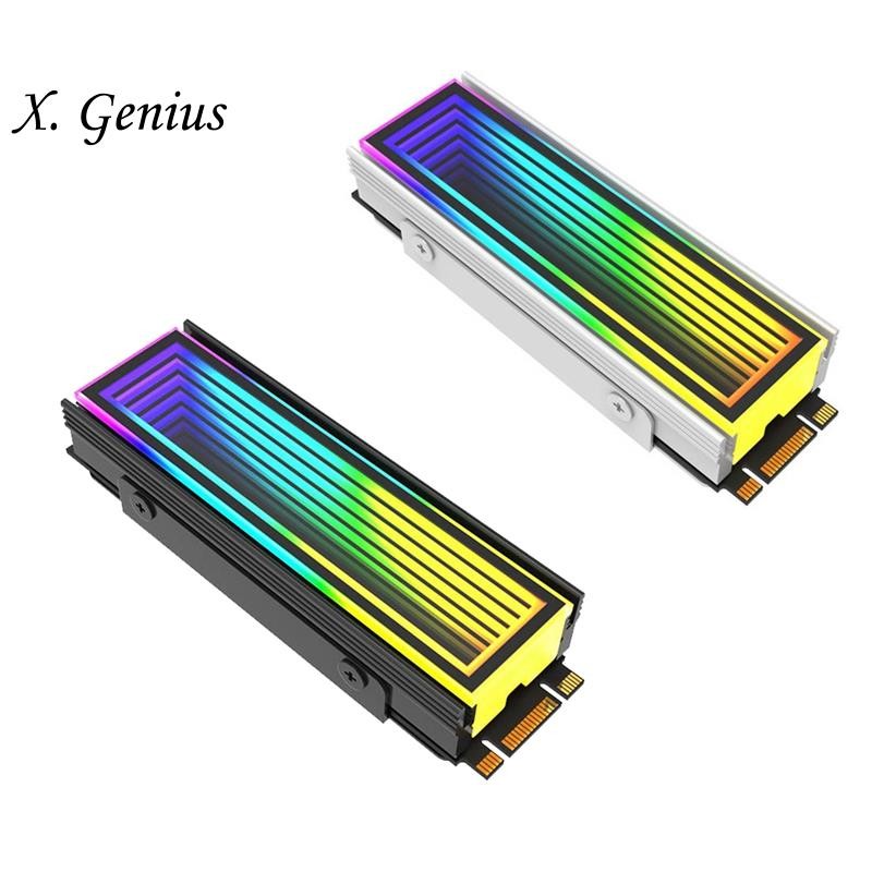 M.2 ARGB Computer Radiator 2280 SSD M2 Radiator PC RGB M.2 Nvme Cooler ...