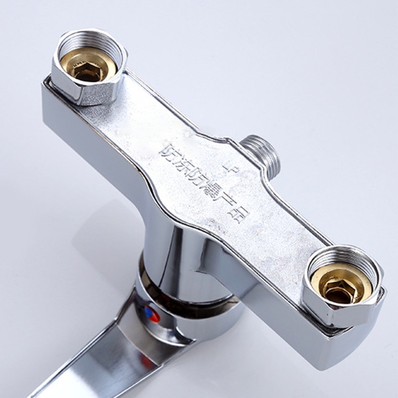 Bathroom Shower Faucets Mixing Valve Zinc Alloy Shower Mixer Wall ...