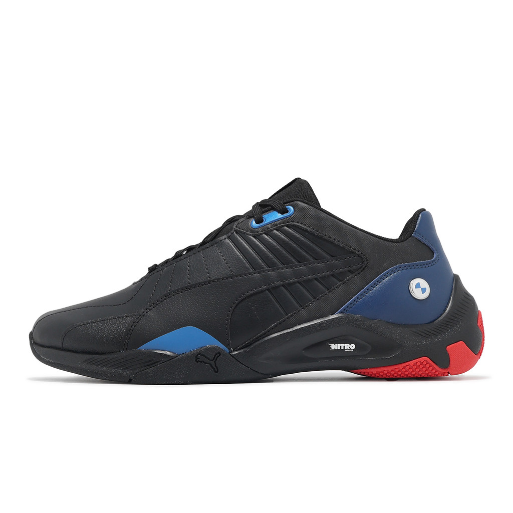 Puma Casual Shoes BMW MMS Kart Cat Nitro Men s Black Blue Racing ACS 30748703 Shopee Malaysia