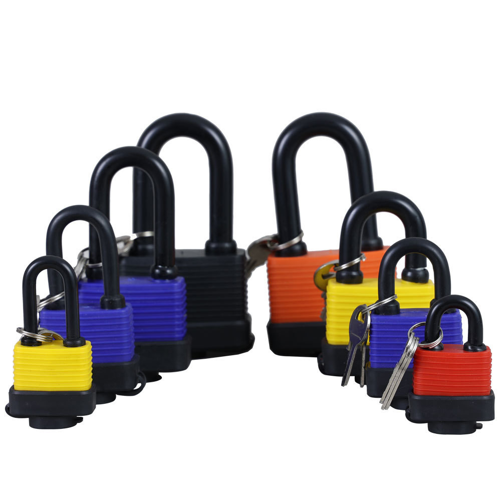 Anti-Rust Anti-Theft Waterproof Padlock With Keys Useful Outdoor Safety ...