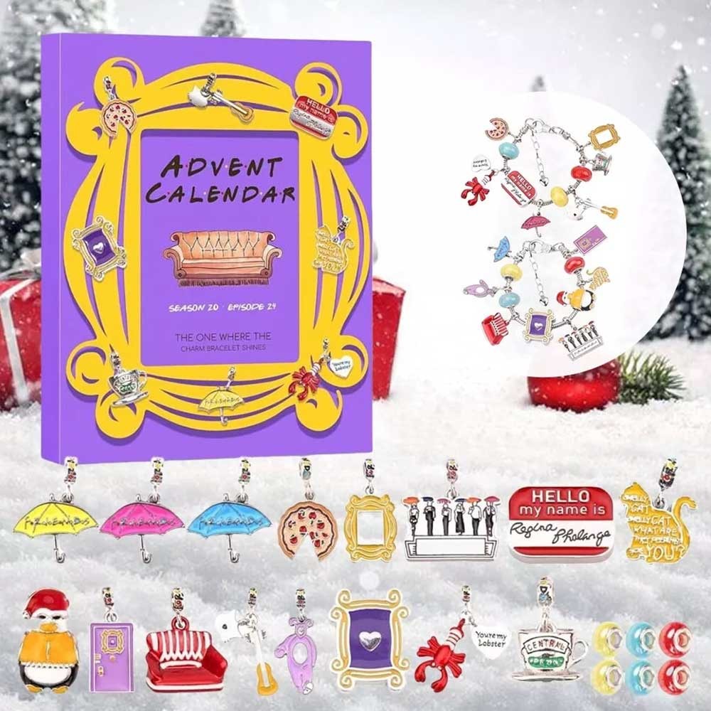 24day Bracelet Advent Calendar Rustresistant Bracelet Friends Show