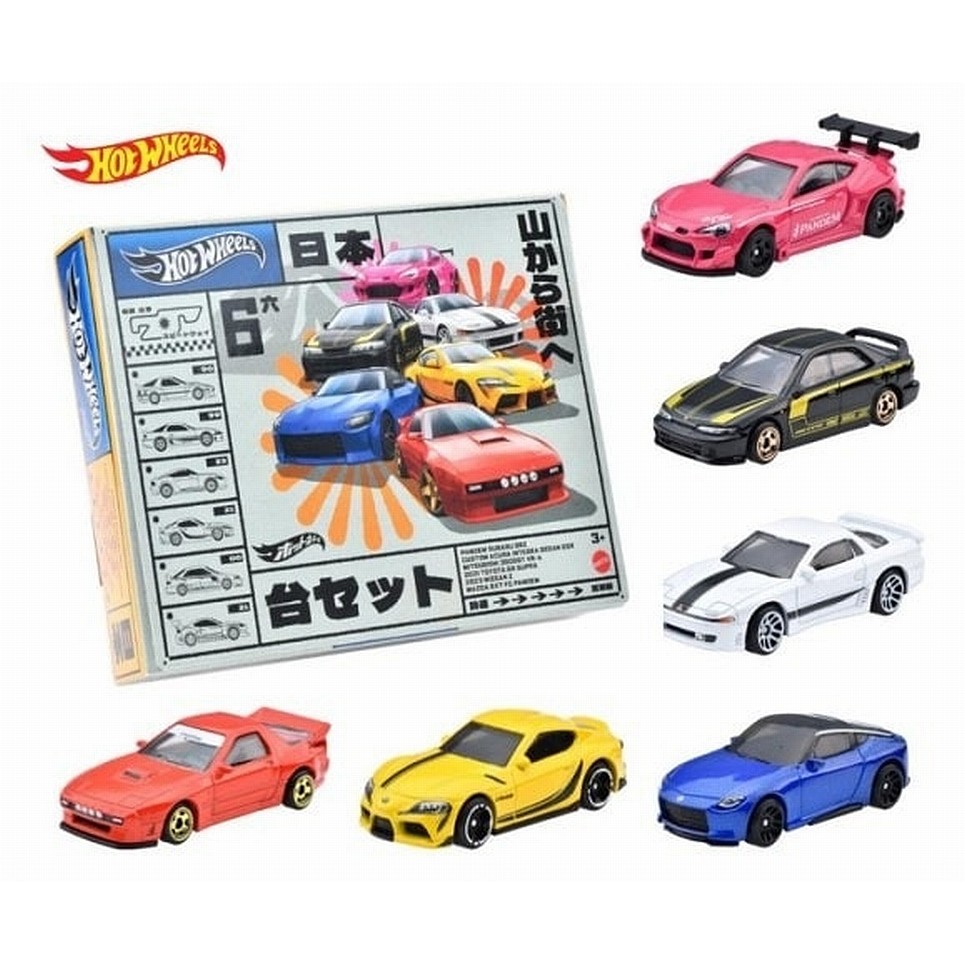 HRX54-9866 Hot Wheels Streets of Japan Multipack 6pcs | Shopee Malaysia