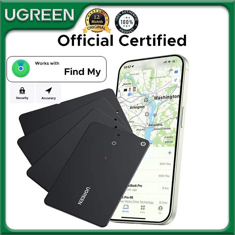 UGREEN Wallet Finder Smart Bluetooth Tracker Card Item Locator For ...