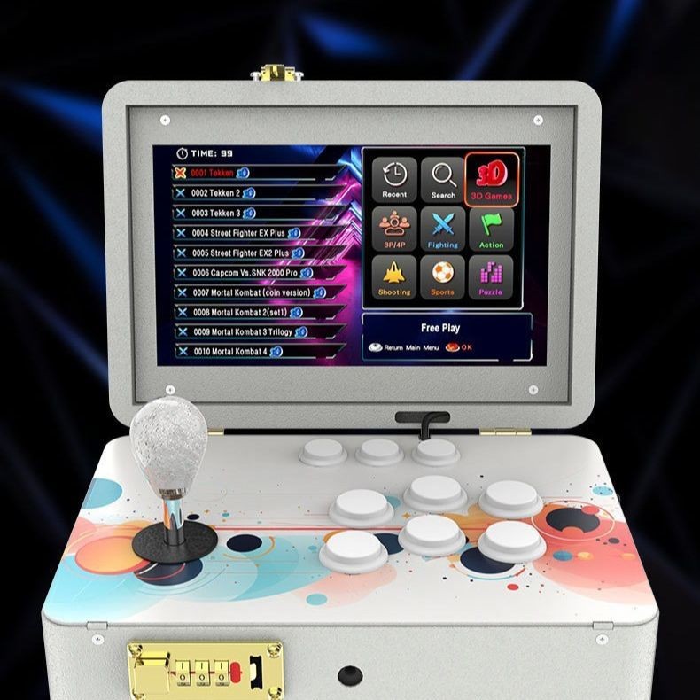 Pandora Moonlight Treasure Box Arcade Portable Flip Folding Game ...