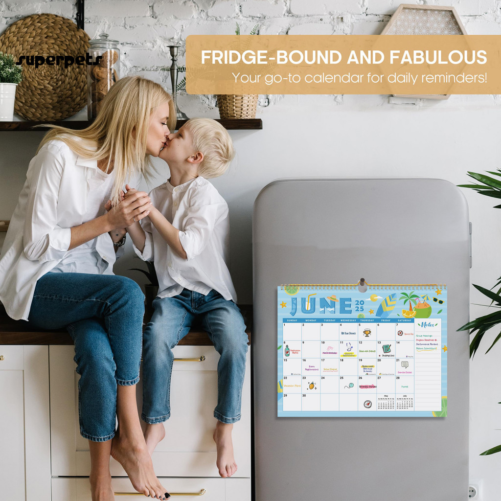 Wall Calendar 20252026 Sturdy Construction Calendar 20252026 Large