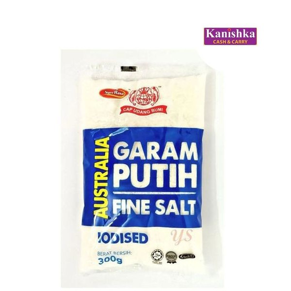 Sure Rasa Cap Udang Bumi Garam Putih 300g | Shopee Malaysia
