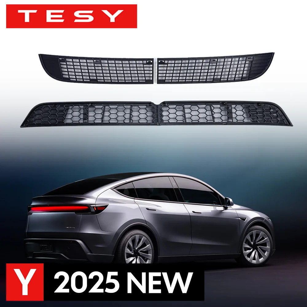 thumbnail image 2 of Tesla Model Y: Air Inlet Protective Cover, Airco Air Intake Vent Grill Cover 609917 1200x 2 of 13