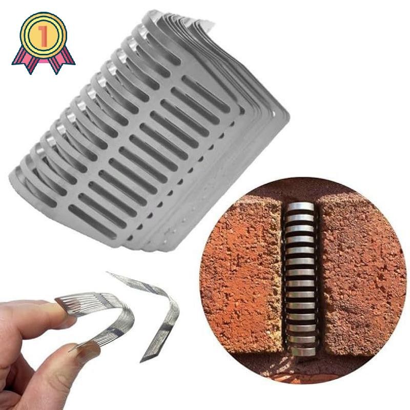 25 Pieces Stainless Steel Weep Hole Covers, 2.75