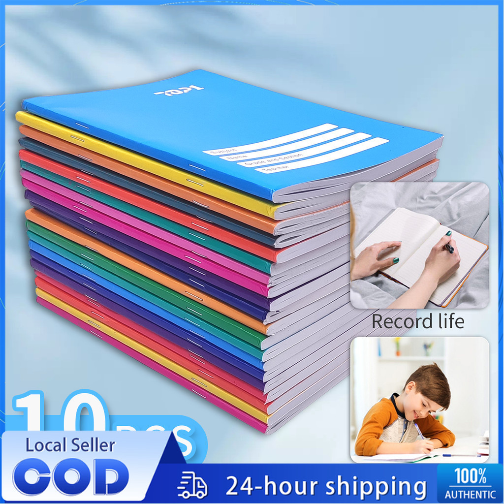 A5 Spiral Wire Notebook Grid Notebook Line Notebook 80 Sheets Buku Nota ...