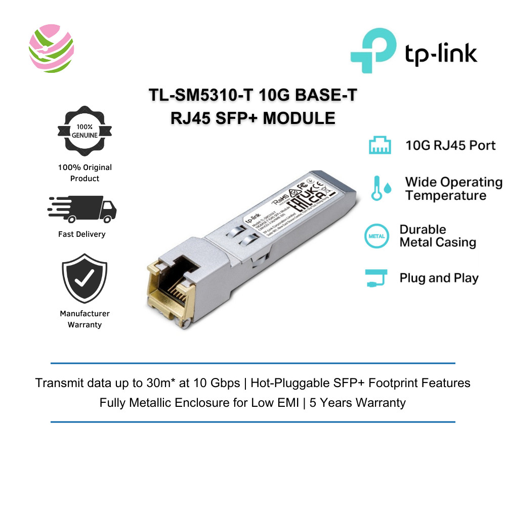 Gigabit Ethernet Switch TP-Link SM5310-T Omada 10G BASE-T SFP+