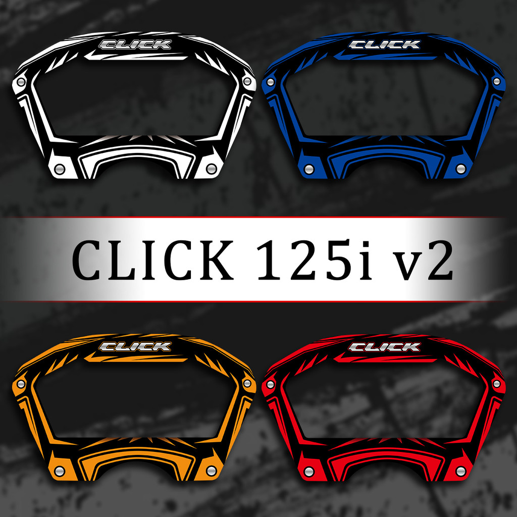 For Honda Click 125i V1 V2 V3 Instrument Panel Lock Cover Stickers ...