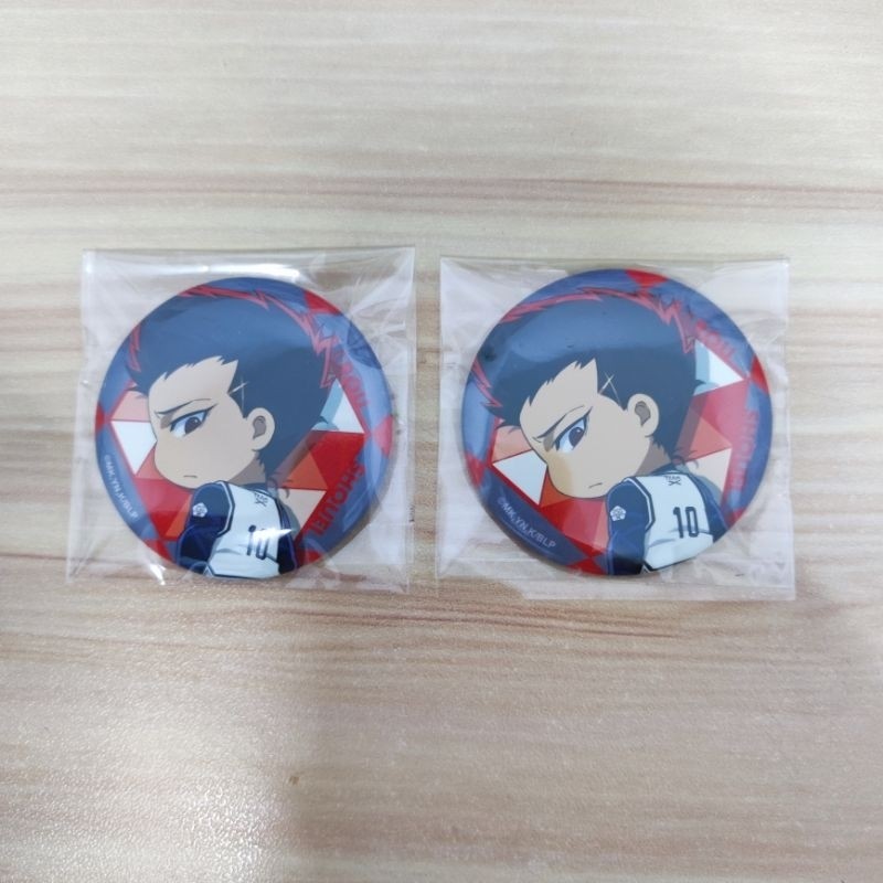[Ready Stock/现货] Blue Lock Official Mini Badge - Barou / 蓝色监狱正版迷你吧唧 ...