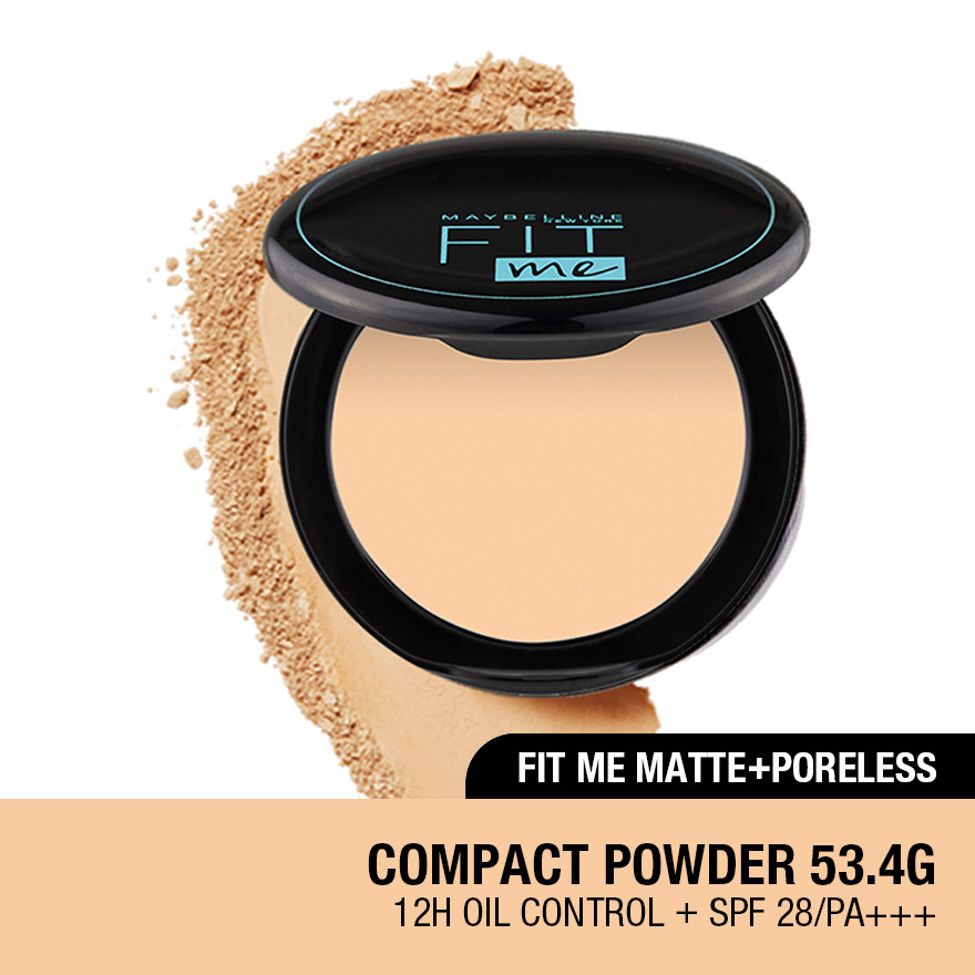 MAYBELLINE Fit Me Compact Powder 118 | Shopee Malaysia