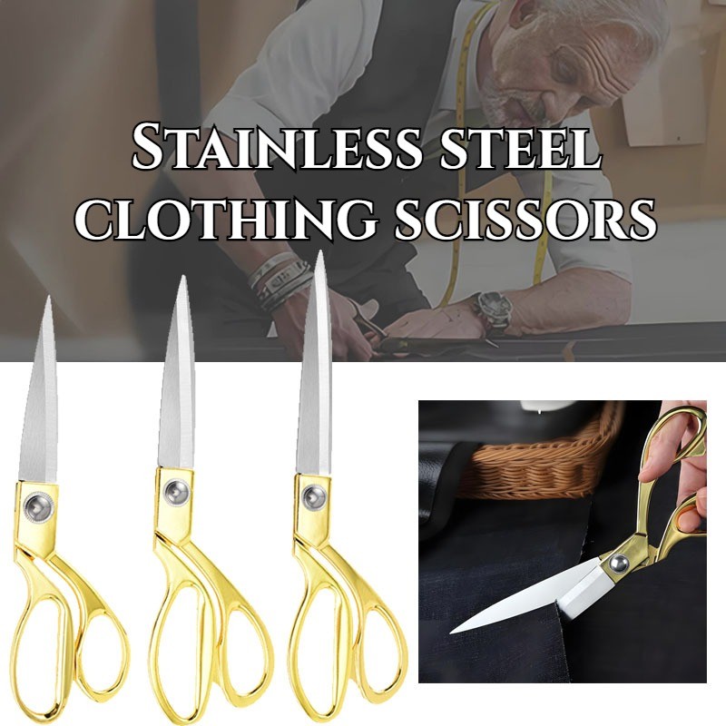 Stainless Steel Vintage Sewing Scissors/Professional Tailor's Scissors ...
