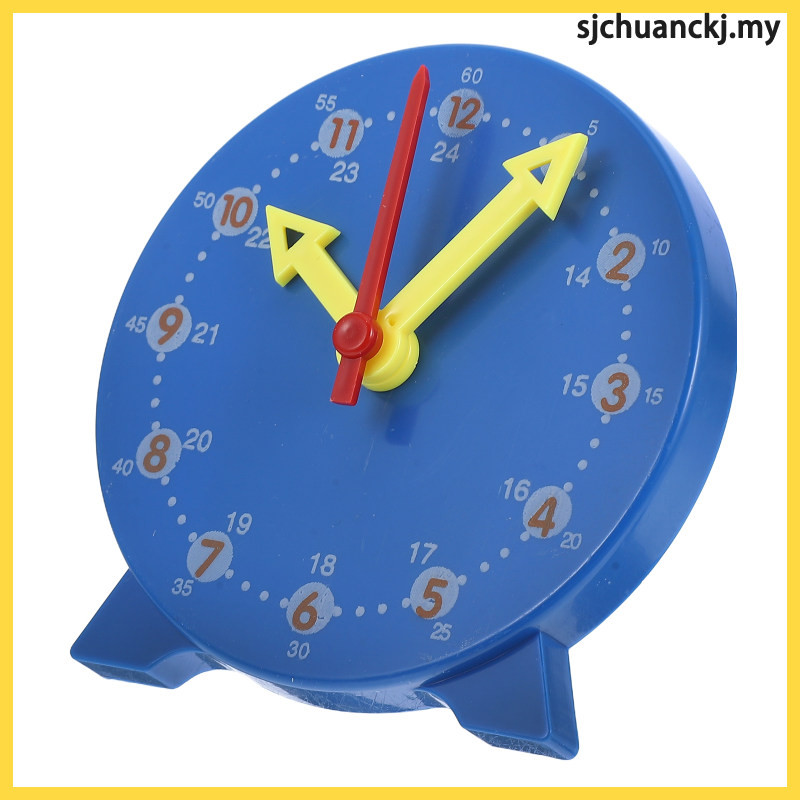Early Education Clock Model Children's Digital Color Cognitive Toys ...