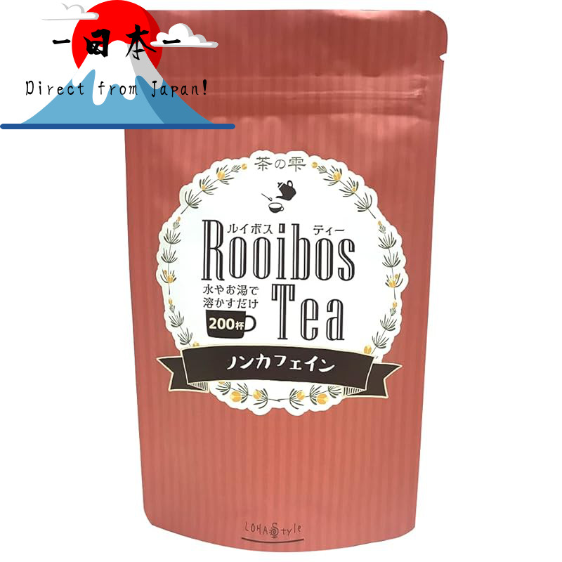 [Direct from Japan] LOHAStyle 100g Instant Caffeine-Free Rooibos Tea ...