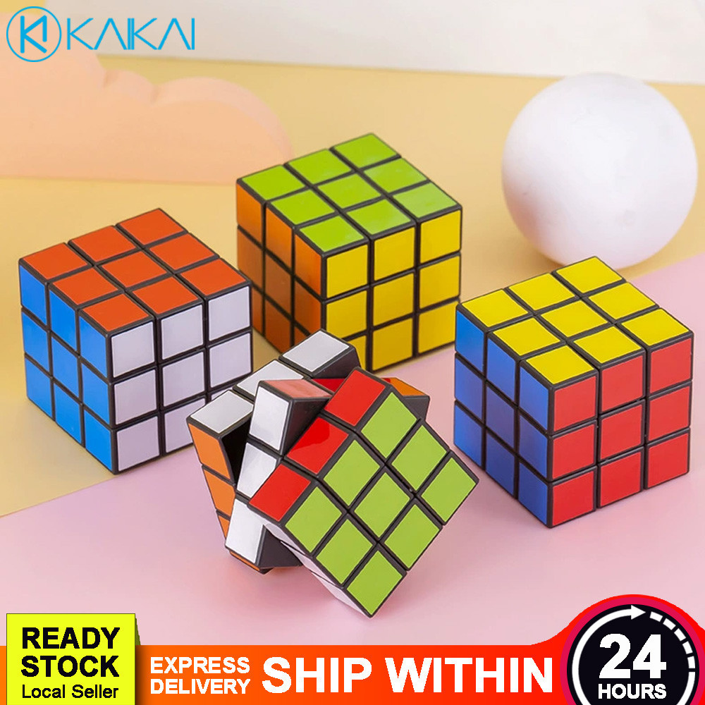 🔥 BRAIN GYM 🔥 3x3 Professional Smooth Speed Cube Puzzle Magic Keychain ...