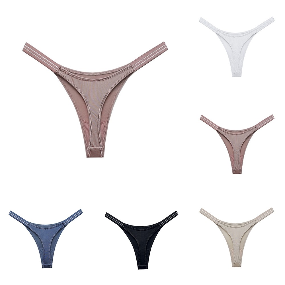 [JTFY] Womens Sexy High Cut G-string Thongs Lingeries Bottom Underwear ...
