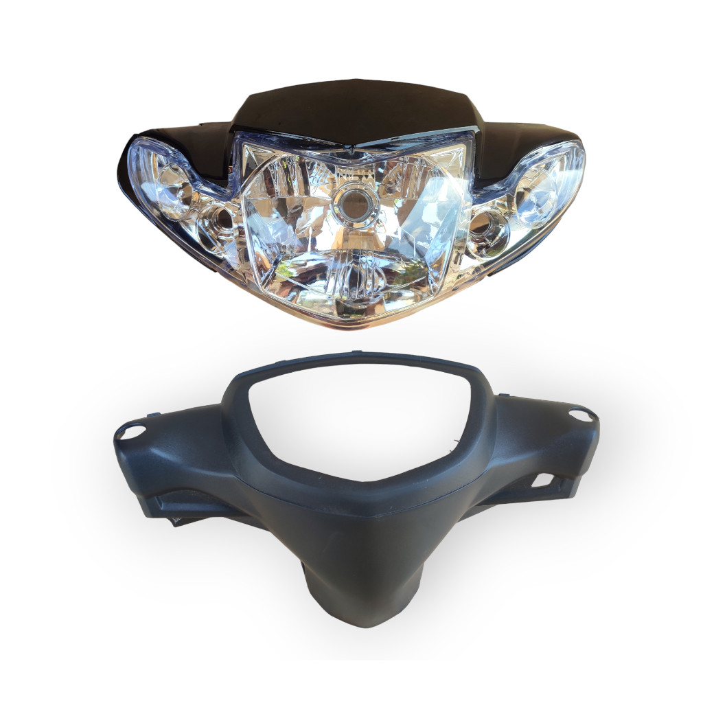 Vega R New Front and Rear Head Shell Set Headlight Reflectors All ...