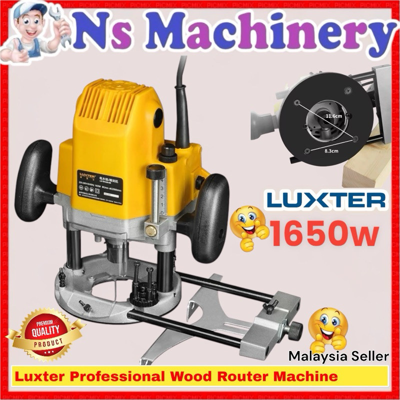 Luxter Professional Electric Wood Router Machine / Wood Trimmer Machine ...
