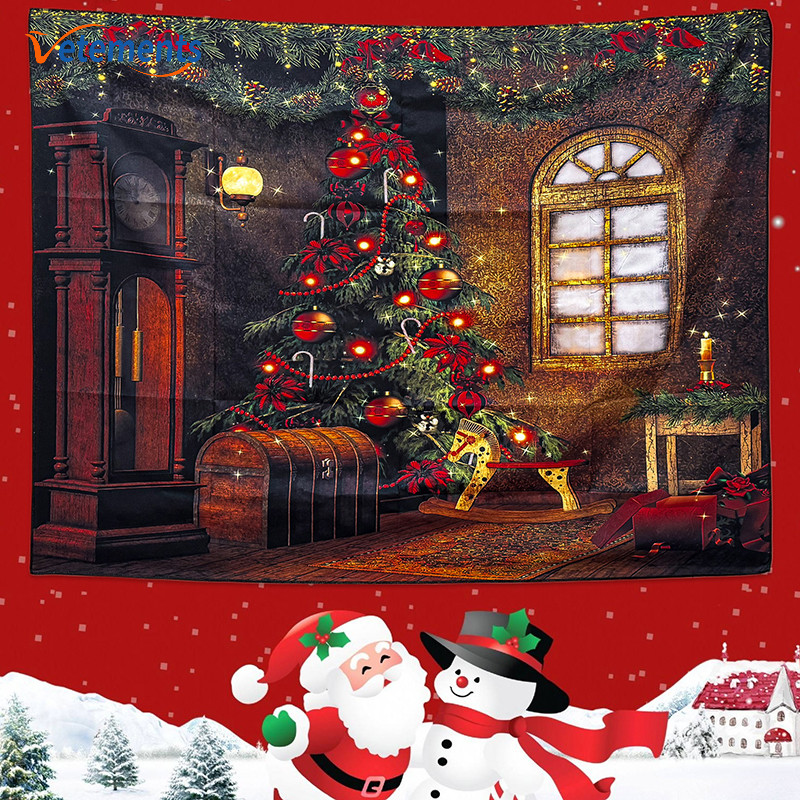 Exquisite Romantic Party Decorative Xmas Theme Background Cloth ...