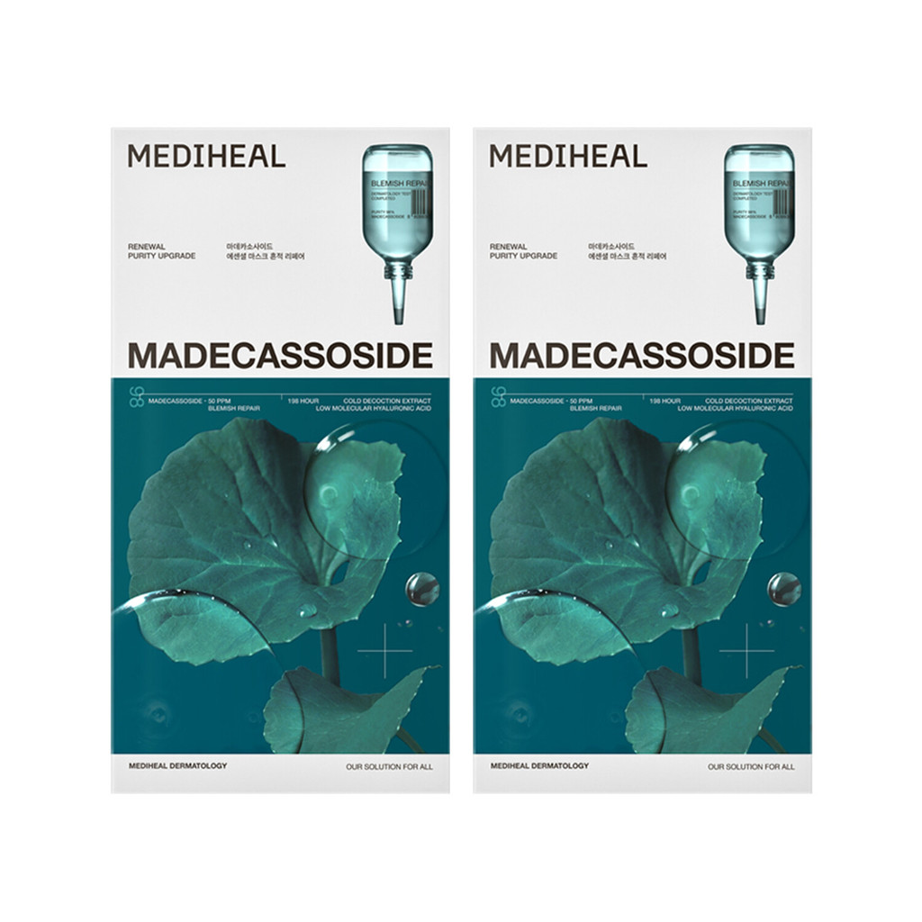 MEDIHEAL Madecassoside Essential Mask Blemish Repair 24ml X 10ea