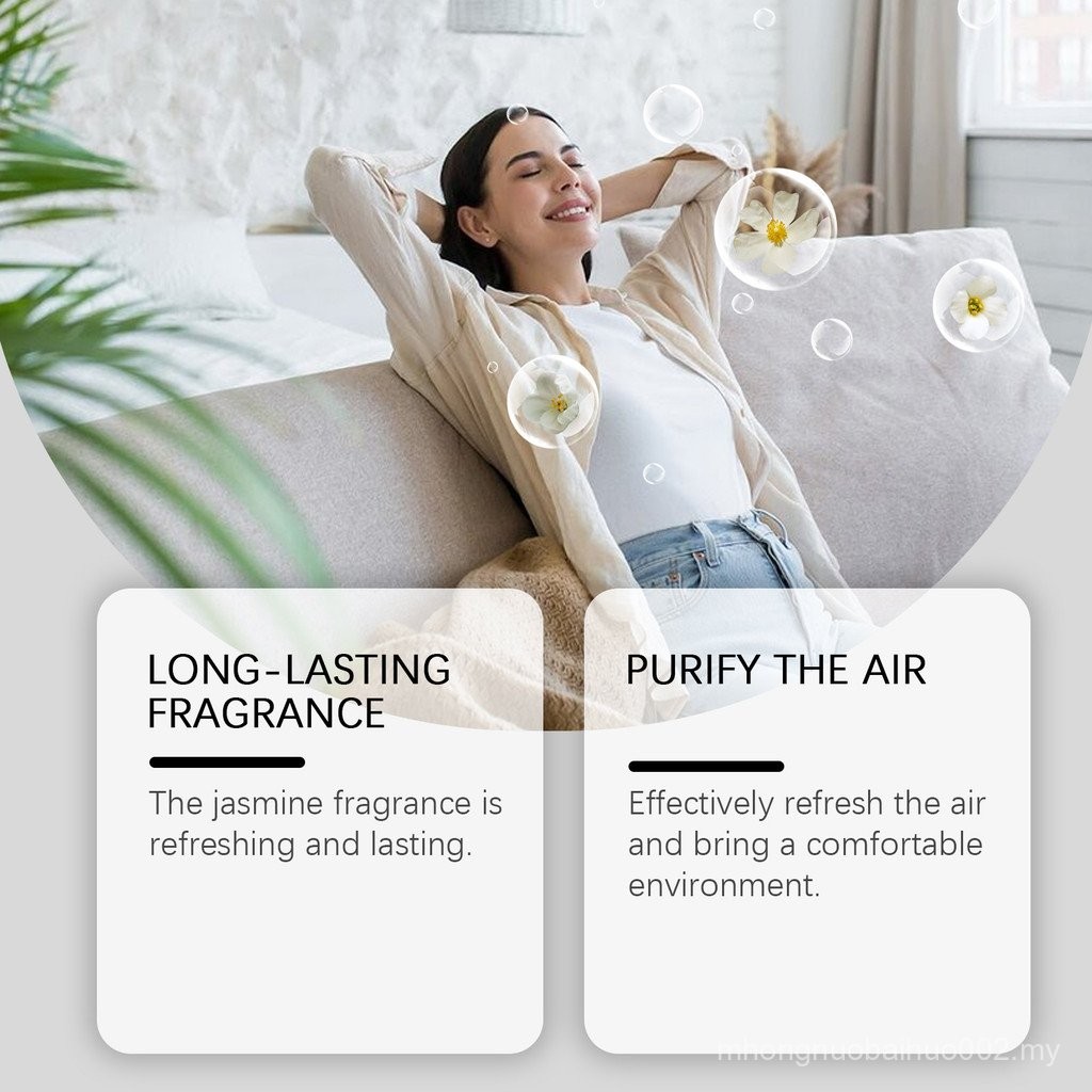 Jakeh Jasmine Fragrance Indoor Spray Indoor Living Room Toilet Long ...