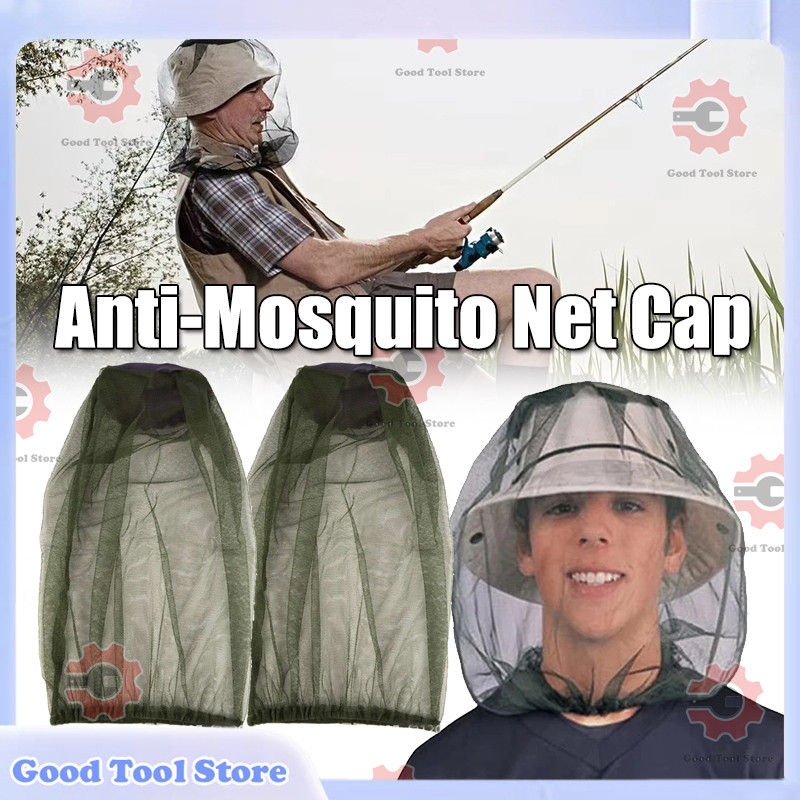 Mosquito Bug Fly Insect Bee Resistance Net Mosquito Cap Bee Net Topi ...