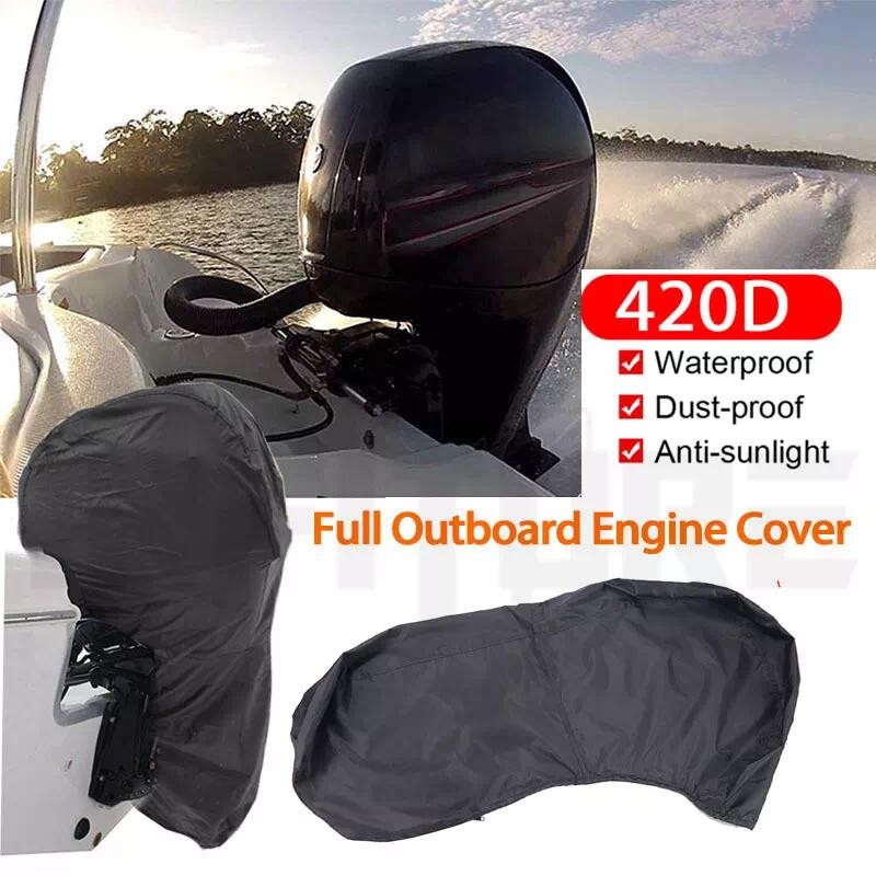 0-350HP Boat Engine Motor Full Cover UV Waterproof Yacht Outboard Anti ...