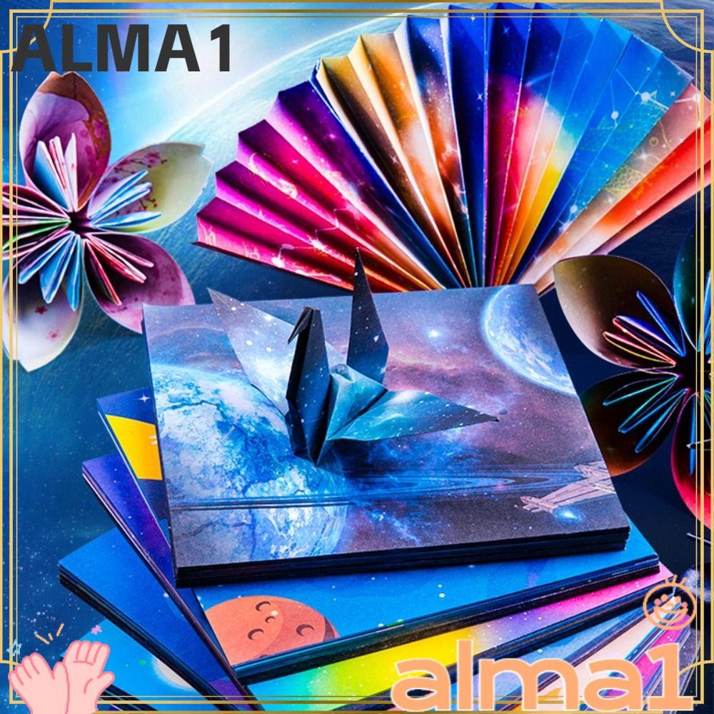 ALA Origami Paper Handmade Square Fold Craft Double-Sided Coloring ...