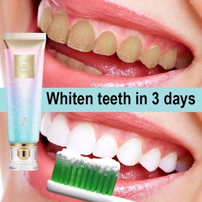 Toothpaste skintific whitening toothpaste Toothpaste whitening yellow ...