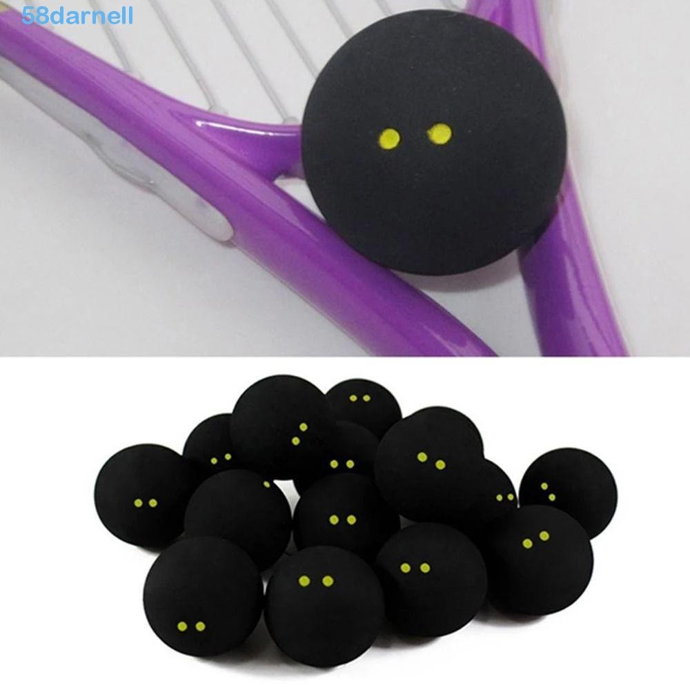 DARNELL Two-Yellow Dots Squash Rackets Rubber Balls Professional ...