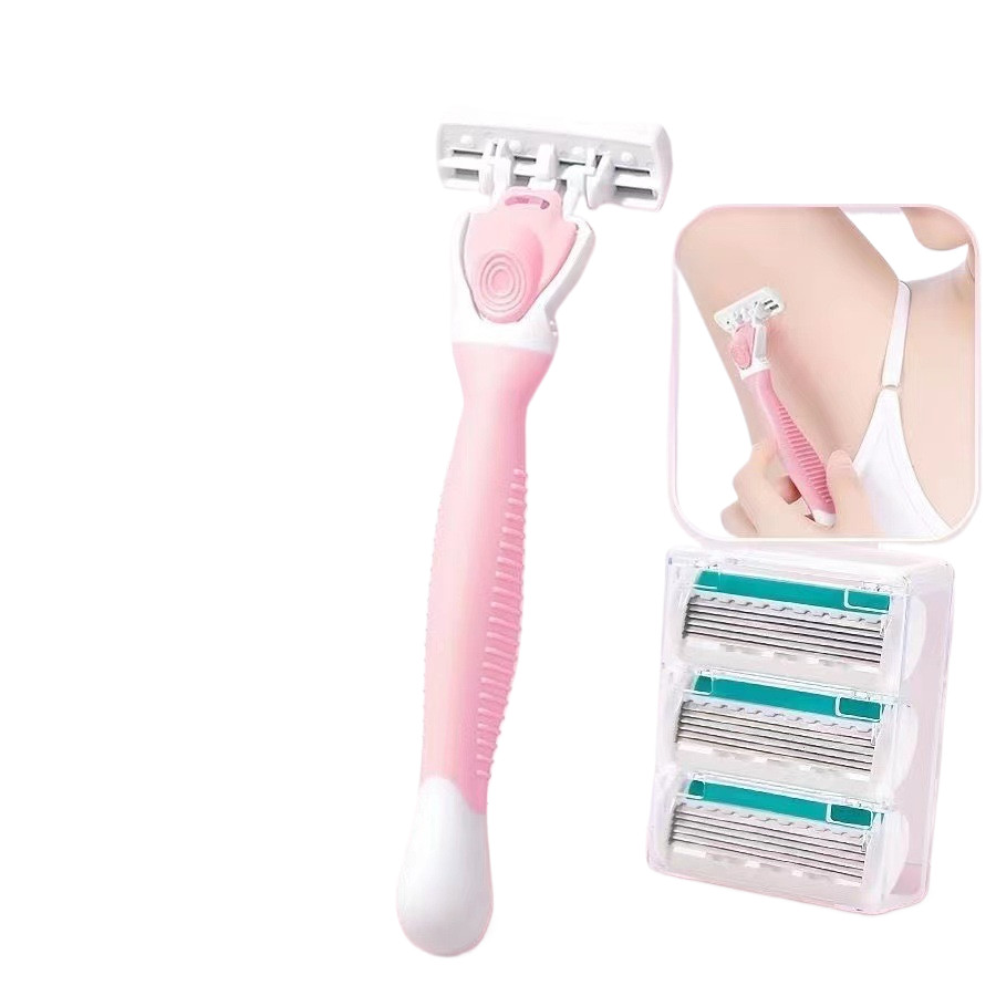 Razor Soap Head Ladies Manual Armpit Leg Hair Private Parts Whole Body ...