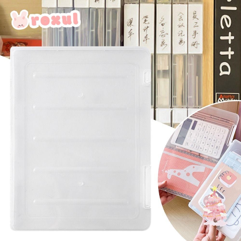 ROXUL 1Pcs File Organizer Box, A4 A5 Desktop Organize A4 Paper Storage ...
