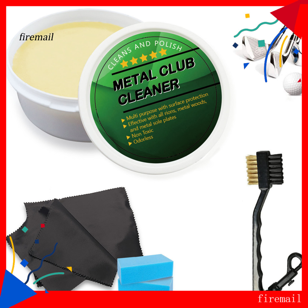 [FM] Golf Club Cleaning Kit Premium Golf Club Polish Ultimate Golf Club ...