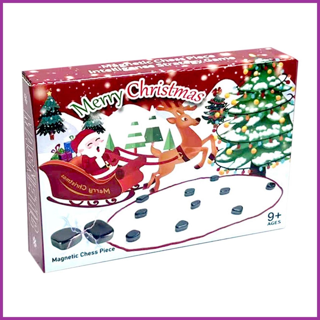 Magnetic Chess Game Educational Strategy Board Game Magnetic Rocks ...