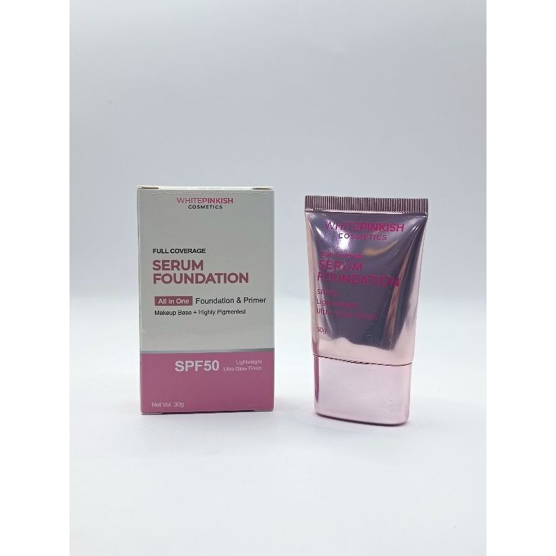 High Coverage Serum Foundation + Primer with SPF50 [with Limited ...