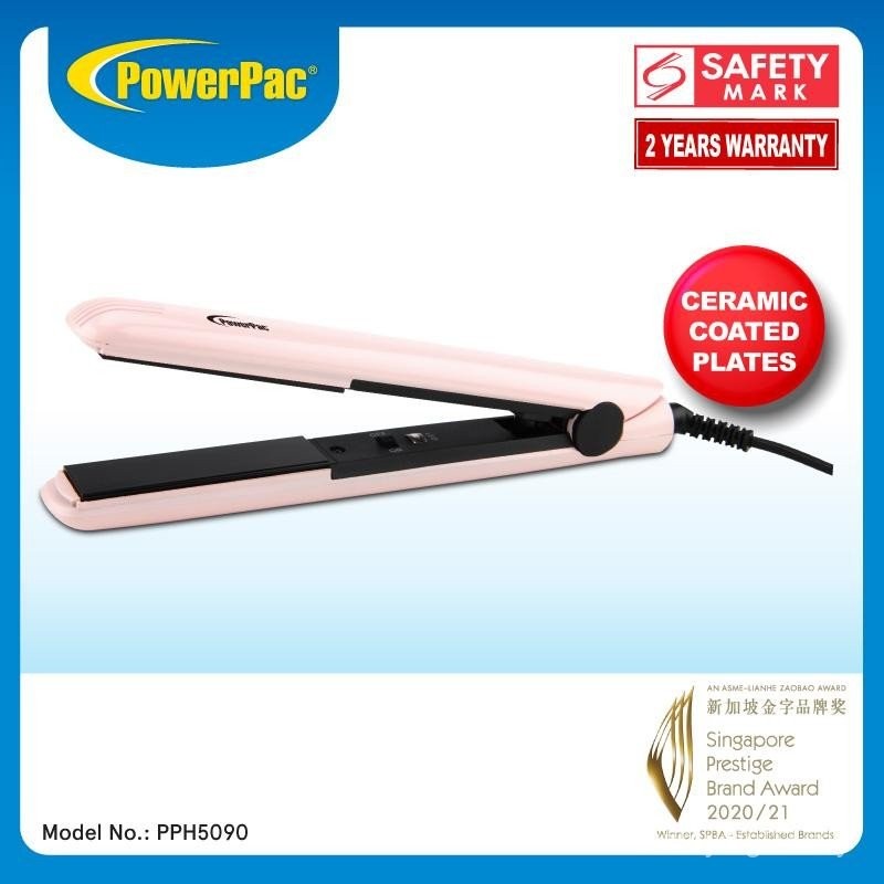 Pelurus Rambut PowerPac dengan Pemanasan Pantas dan penunjuk neon ...