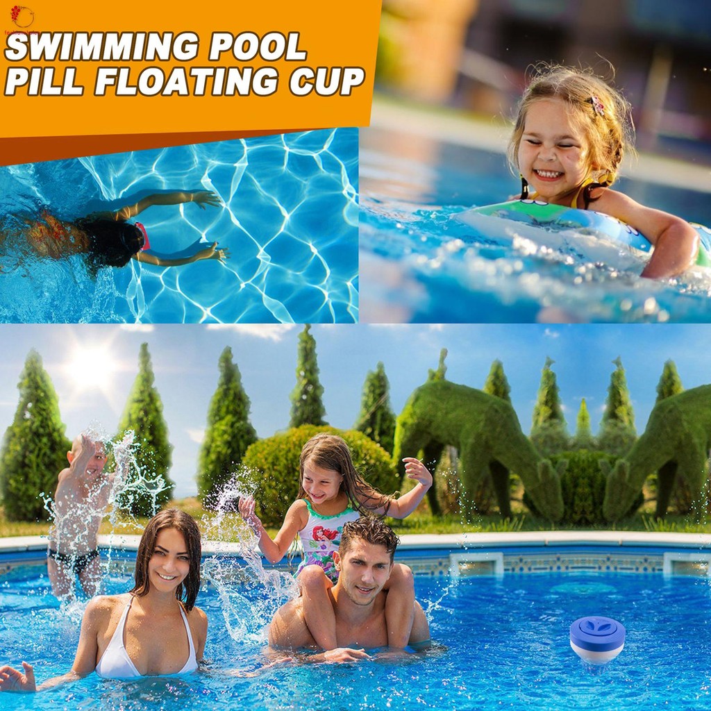 Pool Chlorine Dispense Tablets Holder Adjustable Release Flow Vents ...