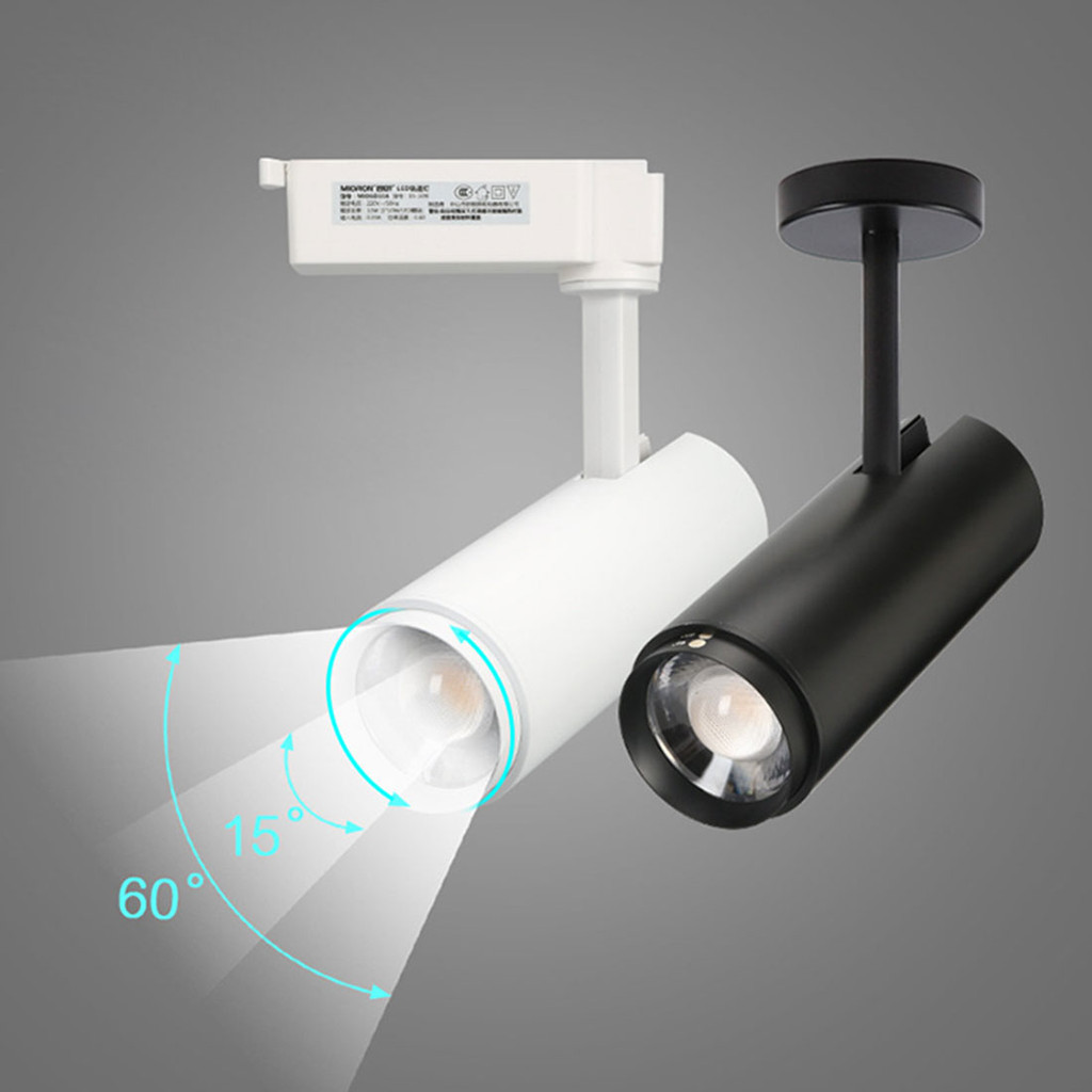 Modern LED Track Spotlights,Zoom ceiling or Rail Lamp,Adjustable 5/7/10 ...